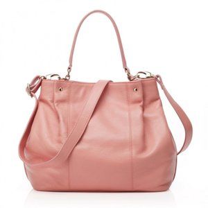 LARGE TOP LAYER GENUINE LEATHER WOMEN'S TOTE